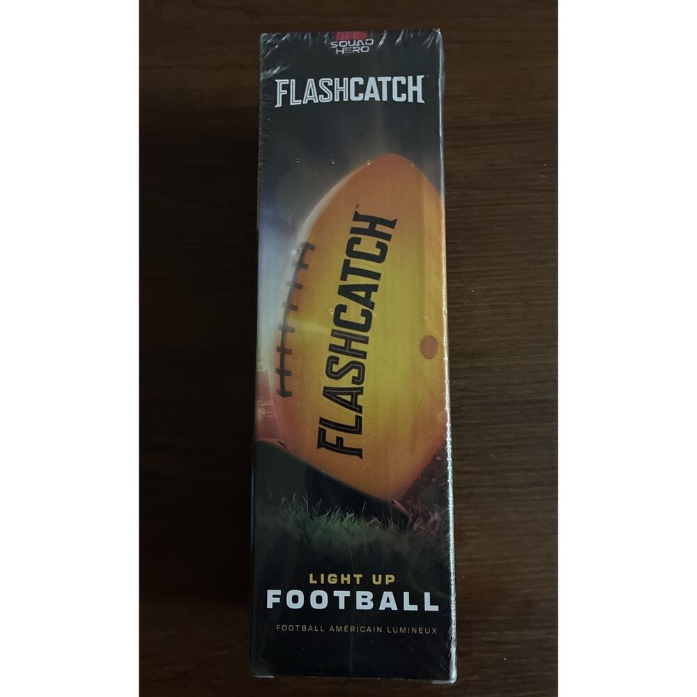 Flashcatch Light Up glowing official size Football Size 6 LED Lights Illuminate